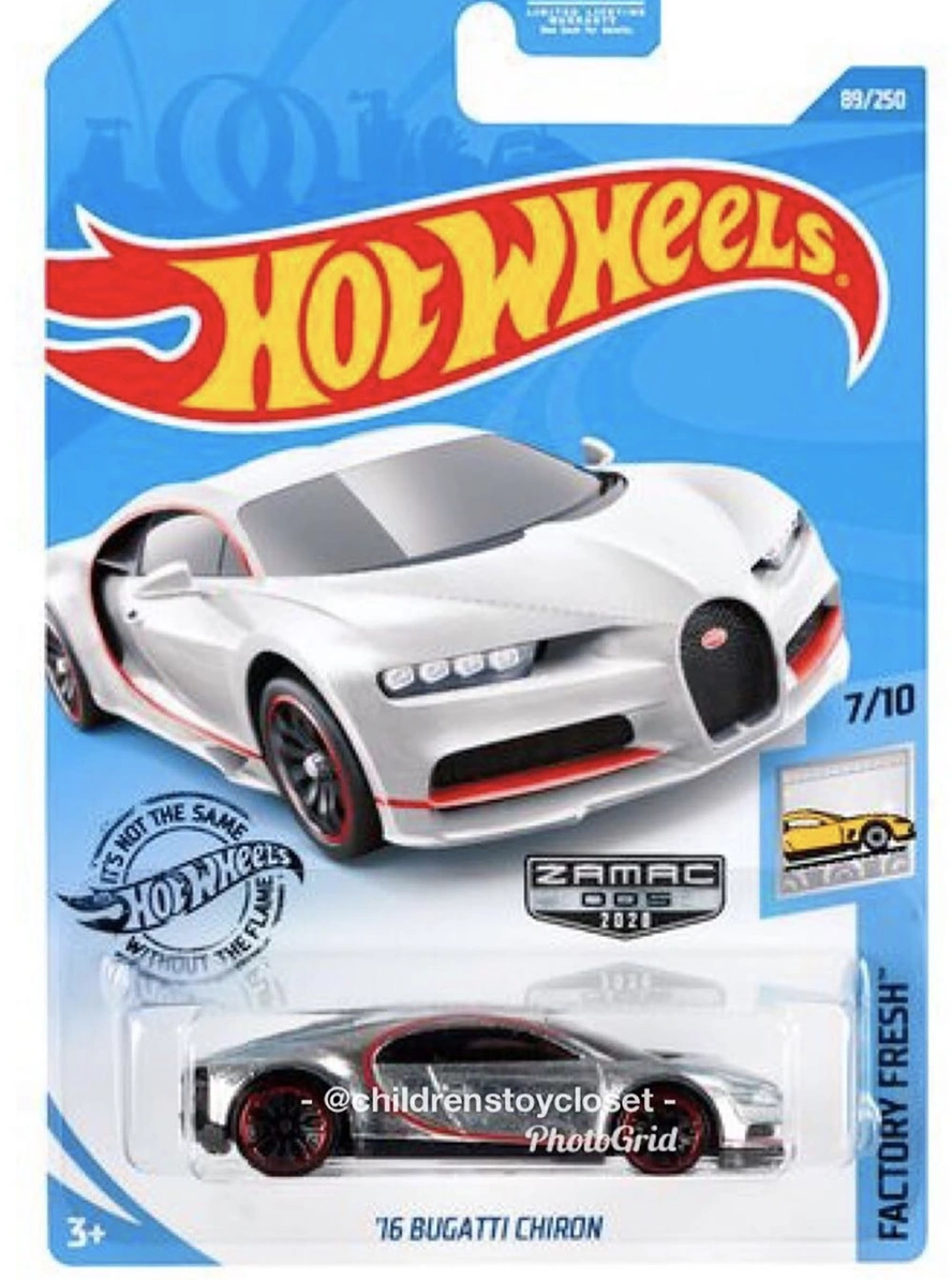 '16 Bugatti Chiron (2nd Color - Zamac)